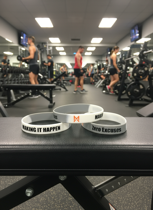 'Zero Excuses' Wristbands